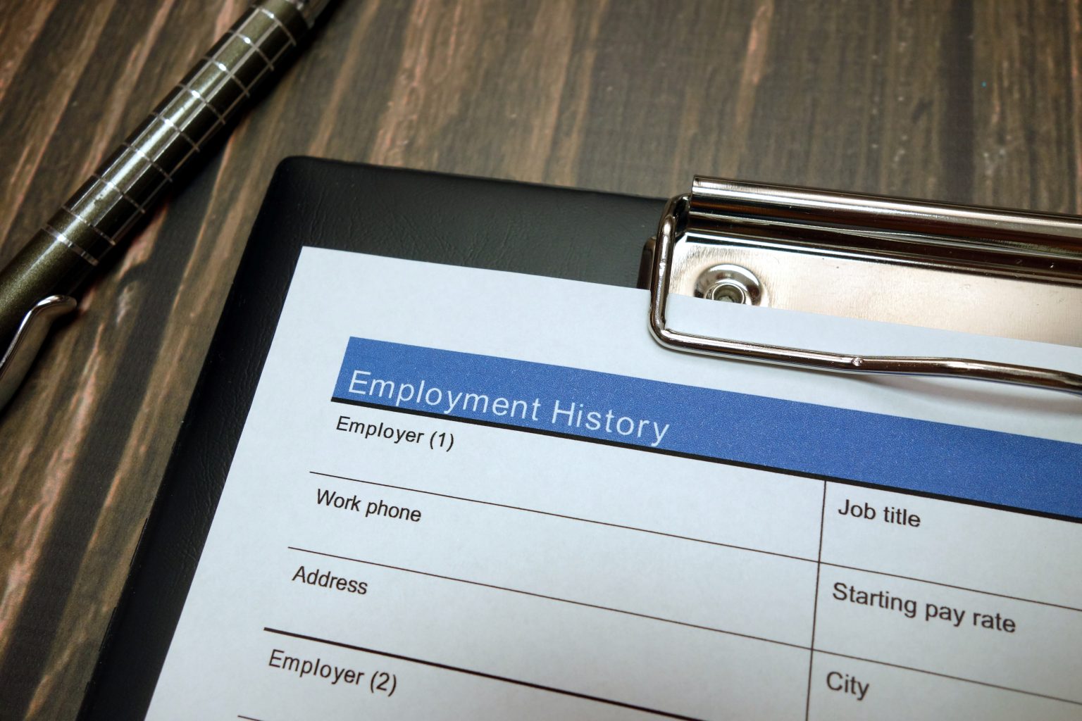 how can you verify employment history